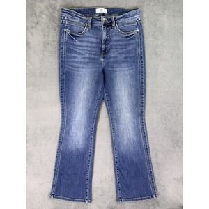 RFM Jeans‎ Womens 15/32 Blue Medium Wash High Rise Bootcut Stretch Denim